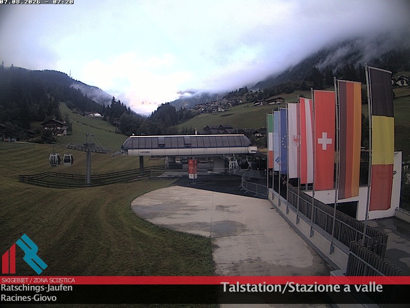 Archiv Foto Webcam Skigebiet Ratschings Jaufen: Talstation