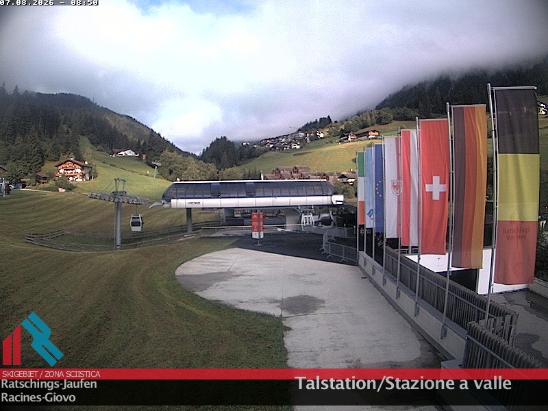 Archiv Foto Webcam Skigebiet Ratschings Jaufen: Talstation