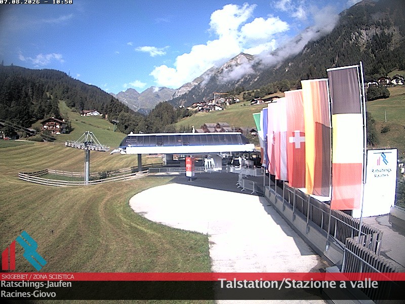 Archiv Foto Webcam Skigebiet Ratschings Jaufen: Talstation