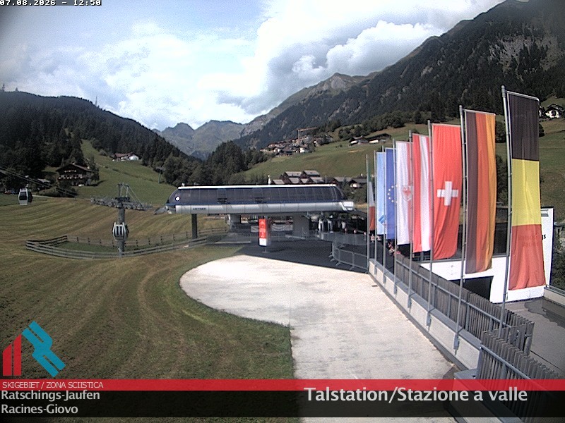 Archiv Foto Webcam Skigebiet Ratschings Jaufen: Talstation