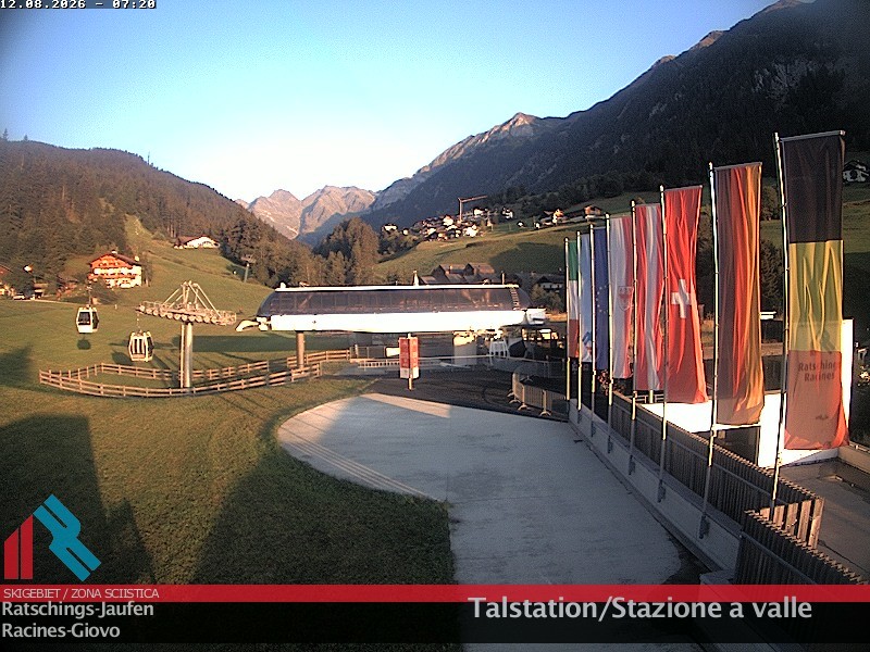 Archiv Foto Webcam Skigebiet Ratschings Jaufen: Talstation