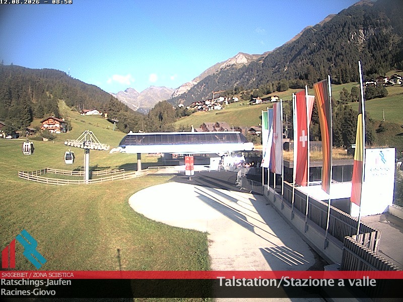 Archiv Foto Webcam Skigebiet Ratschings Jaufen: Talstation