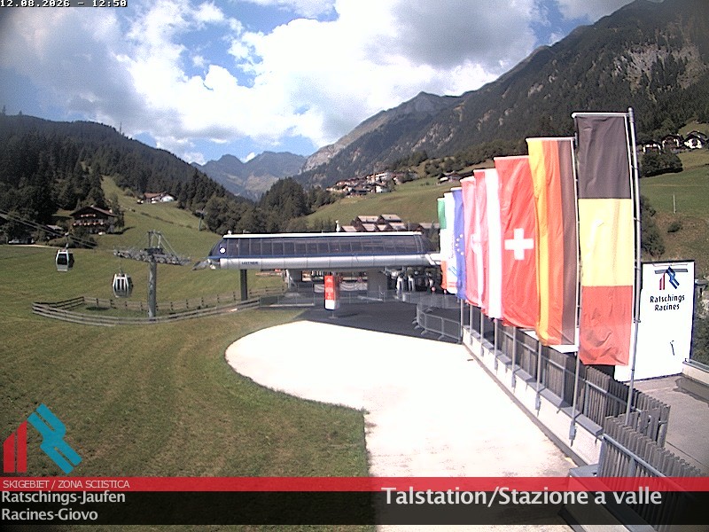 Archiv Foto Webcam Skigebiet Ratschings Jaufen: Talstation