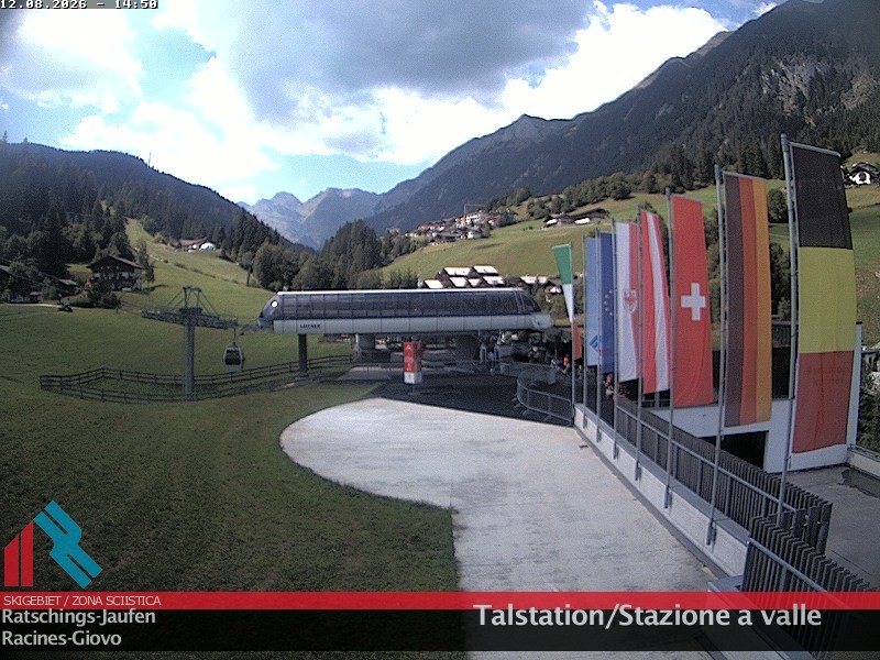 Archiv Foto Webcam Skigebiet Ratschings Jaufen: Talstation