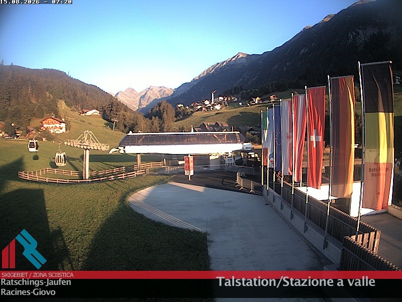 Archiv Foto Webcam Skigebiet Ratschings Jaufen: Talstation