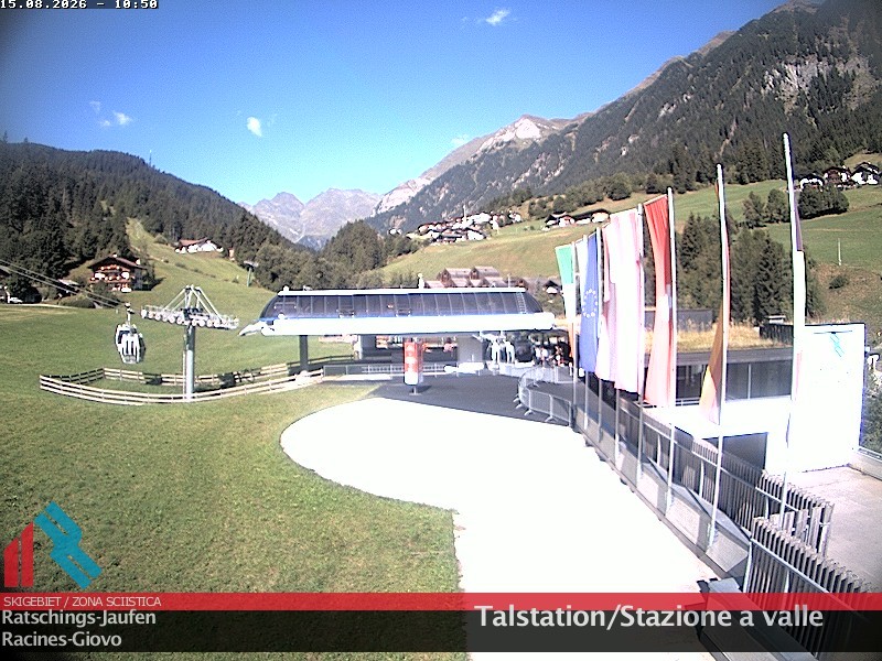 Archiv Foto Webcam Skigebiet Ratschings Jaufen: Talstation