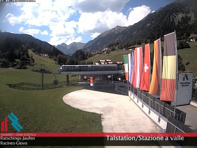 Archiv Foto Webcam Skigebiet Ratschings Jaufen: Talstation