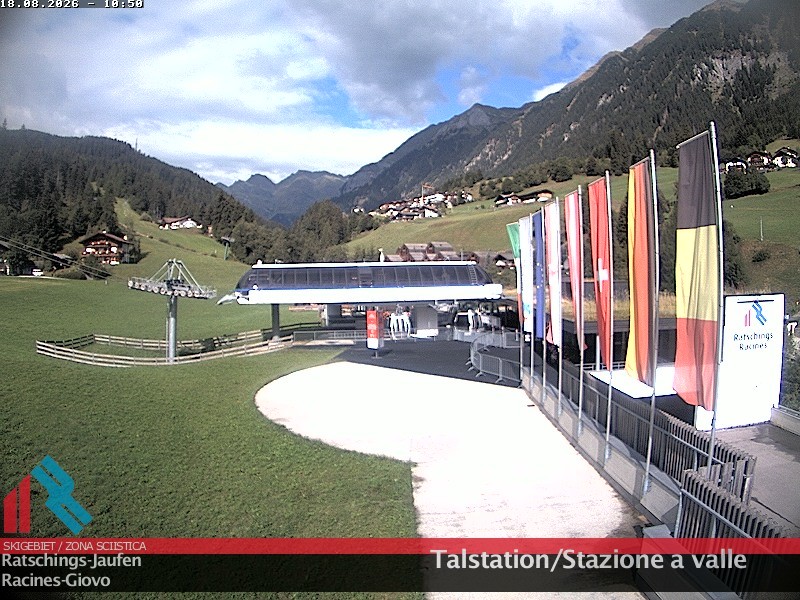 Archiv Foto Webcam Skigebiet Ratschings Jaufen: Talstation