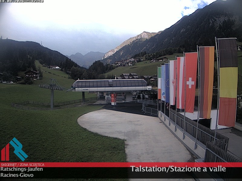 Archiv Foto Webcam Skigebiet Ratschings Jaufen: Talstation