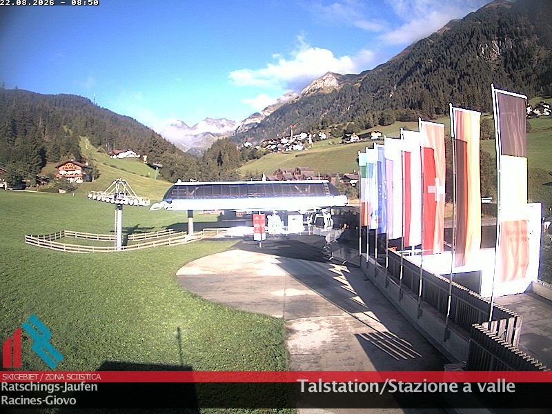 Archiv Foto Webcam Skigebiet Ratschings Jaufen: Talstation
