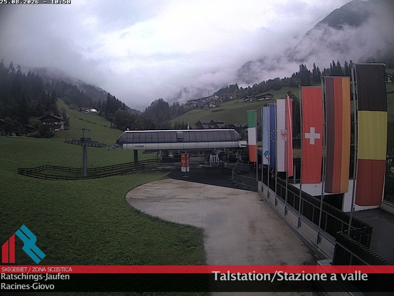 Archiv Foto Webcam Skigebiet Ratschings Jaufen: Talstation
