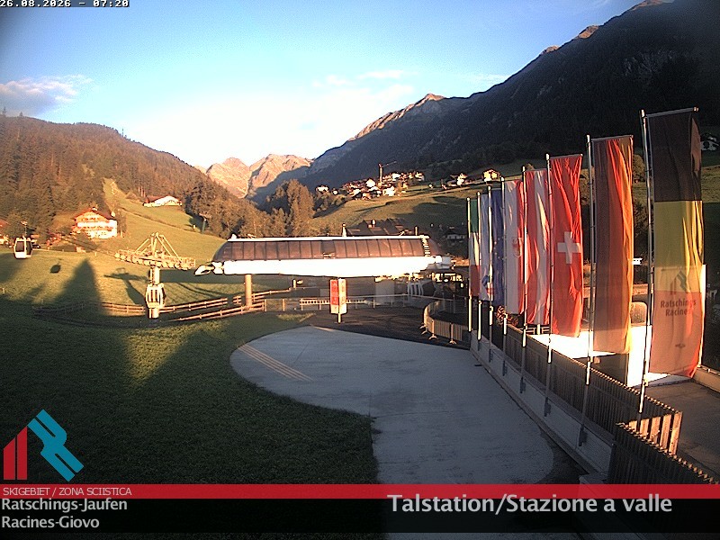 Archiv Foto Webcam Skigebiet Ratschings Jaufen: Talstation