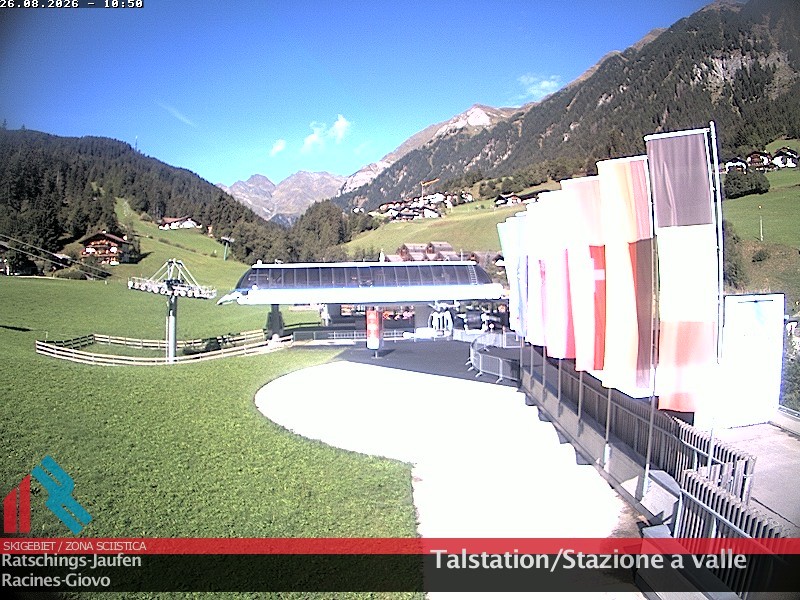 Archiv Foto Webcam Skigebiet Ratschings Jaufen: Talstation