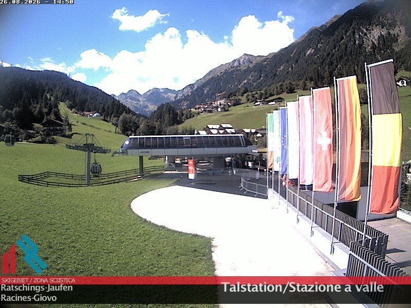 Archiv Foto Webcam Skigebiet Ratschings Jaufen: Talstation