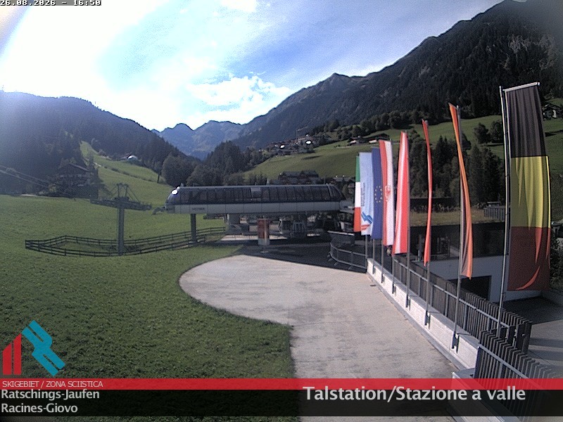 Archiv Foto Webcam Skigebiet Ratschings Jaufen: Talstation