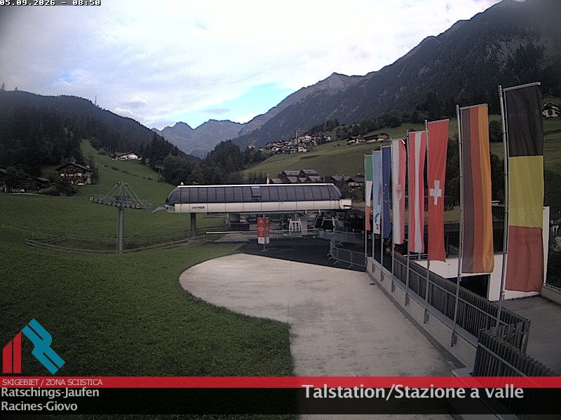 Archiv Foto Webcam Skigebiet Ratschings Jaufen: Talstation