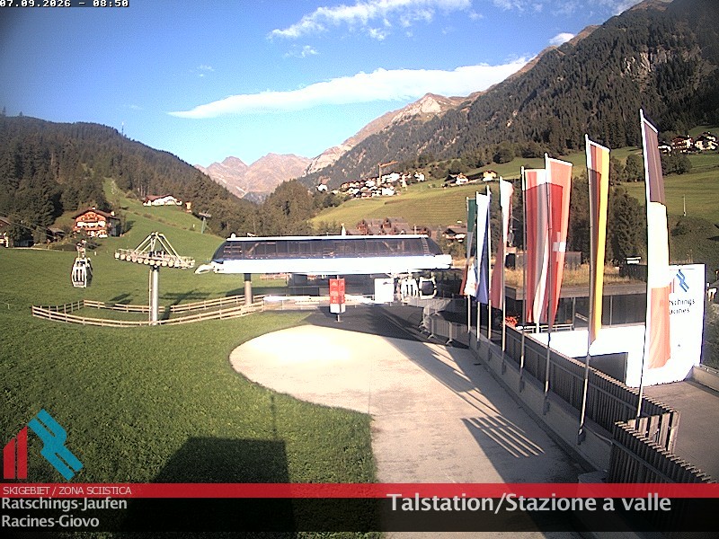 Archiv Foto Webcam Skigebiet Ratschings Jaufen: Talstation