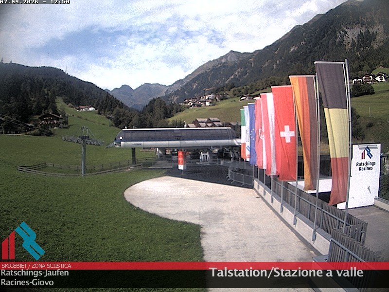 Archiv Foto Webcam Skigebiet Ratschings Jaufen: Talstation