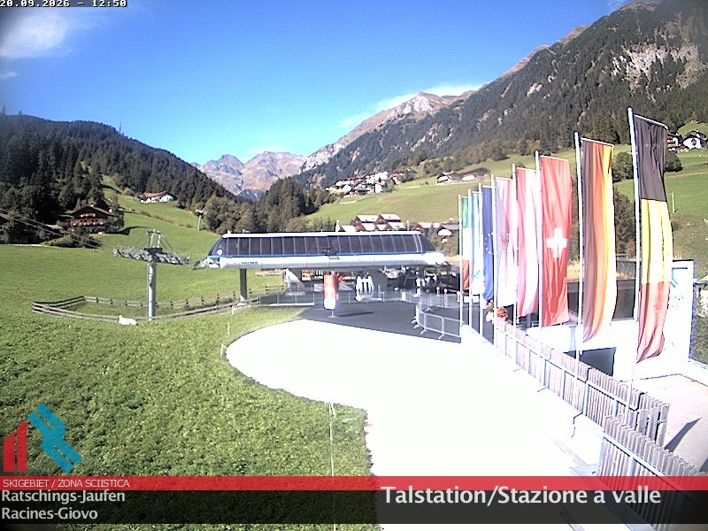 Archiv Foto Webcam Skigebiet Ratschings Jaufen: Talstation