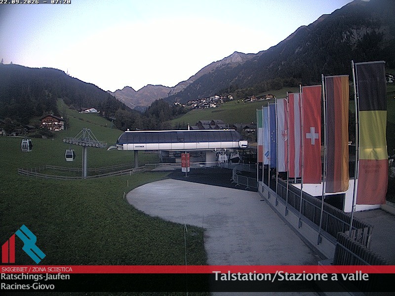 Archiv Foto Webcam Skigebiet Ratschings Jaufen: Talstation
