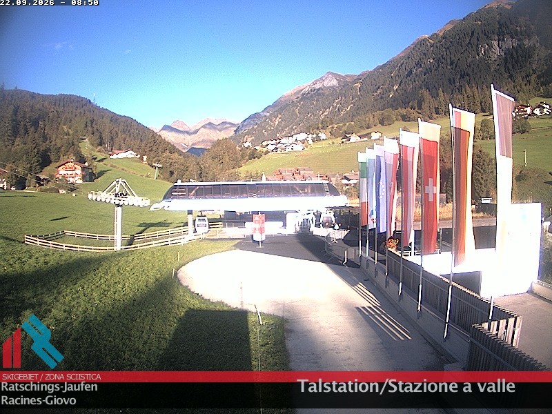Archiv Foto Webcam Skigebiet Ratschings Jaufen: Talstation
