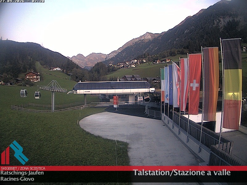 Archiv Foto Webcam Skigebiet Ratschings Jaufen: Talstation