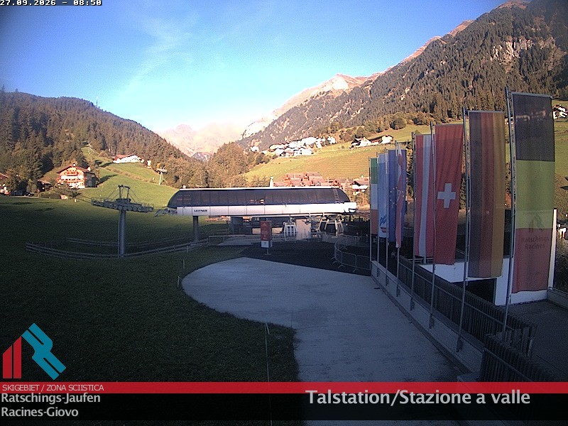 Archiv Foto Webcam Skigebiet Ratschings Jaufen: Talstation
