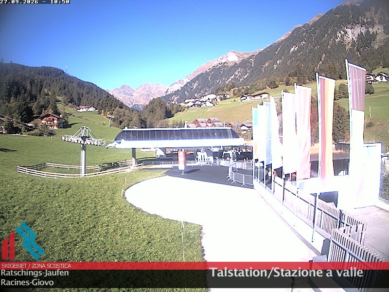 Archiv Foto Webcam Skigebiet Ratschings Jaufen: Talstation
