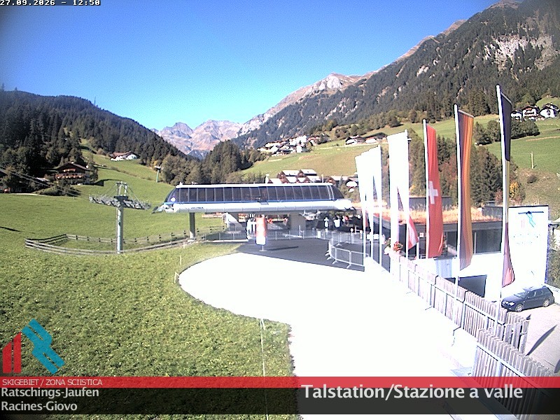 Archiv Foto Webcam Skigebiet Ratschings Jaufen: Talstation