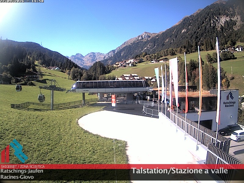 Archiv Foto Webcam Skigebiet Ratschings Jaufen: Talstation
