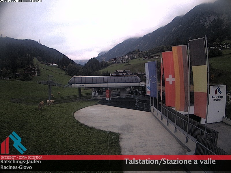 Archiv Foto Webcam Skigebiet Ratschings Jaufen: Talstation
