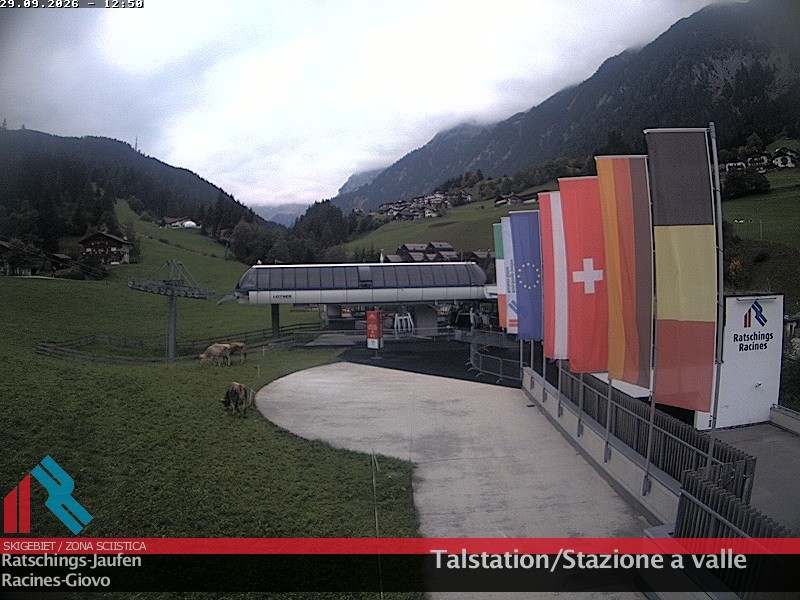 Archiv Foto Webcam Skigebiet Ratschings Jaufen: Talstation