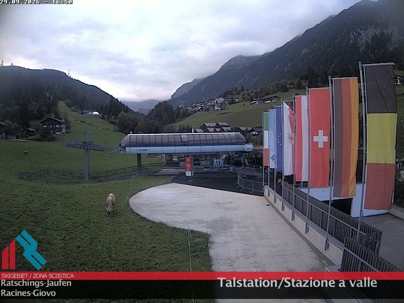 Archiv Foto Webcam Skigebiet Ratschings Jaufen: Talstation