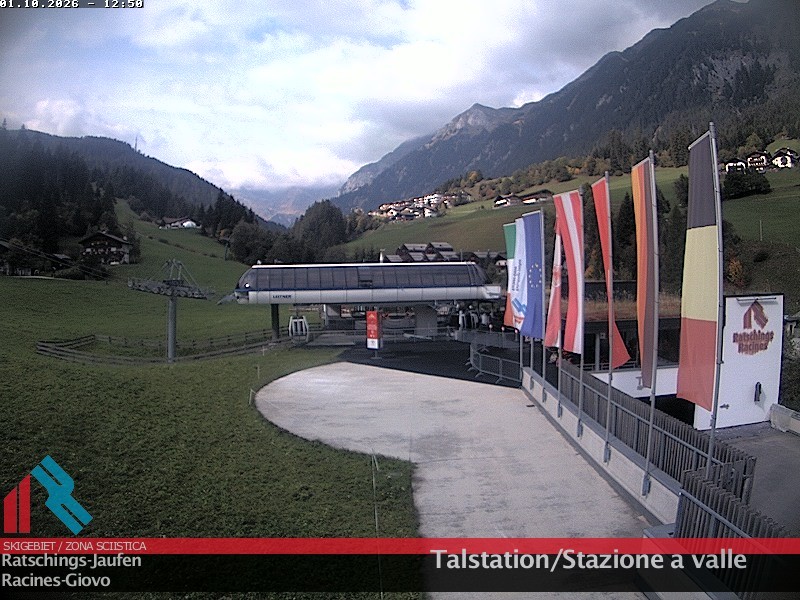 Archiv Foto Webcam Skigebiet Ratschings Jaufen: Talstation