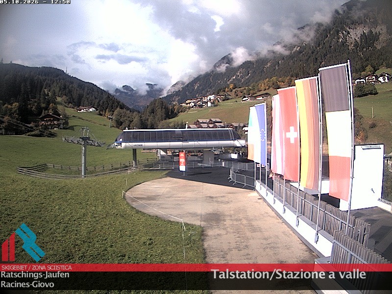 Archiv Foto Webcam Skigebiet Ratschings Jaufen: Talstation