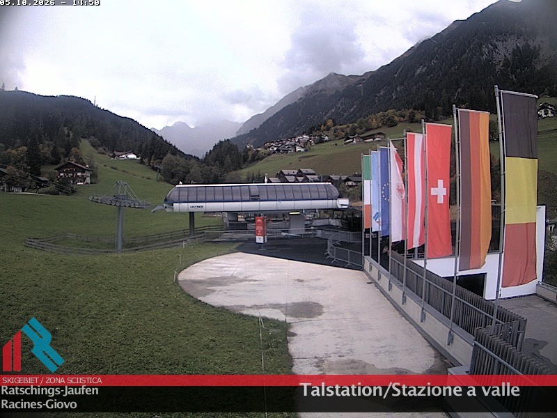 Archiv Foto Webcam Skigebiet Ratschings Jaufen: Talstation
