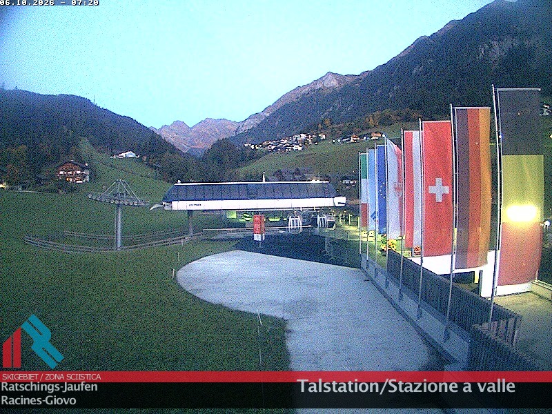 Archiv Foto Webcam Skigebiet Ratschings Jaufen: Talstation