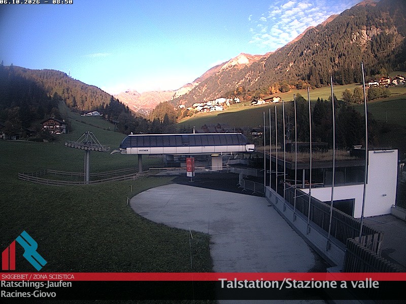 Archiv Foto Webcam Skigebiet Ratschings Jaufen: Talstation