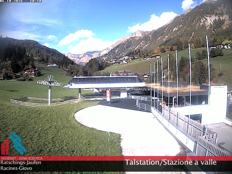 Archiv Foto Webcam Skigebiet Ratschings Jaufen: Talstation