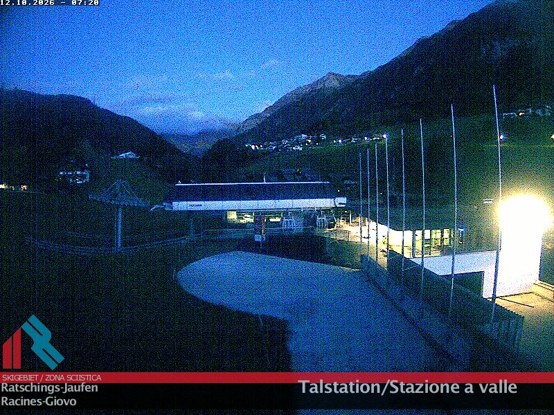 Archived image Webcam Ski resort Ratschings Jaufen: Base station