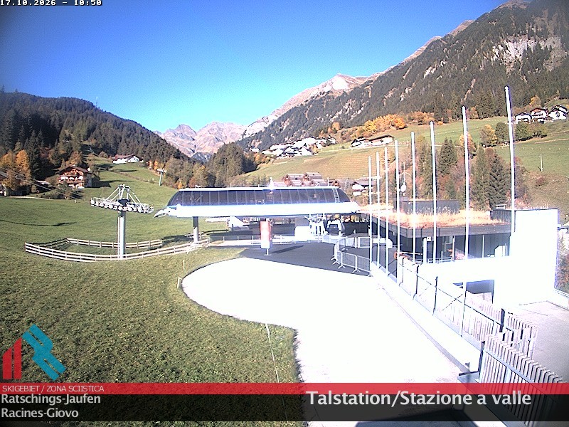 Archiv Foto Webcam Skigebiet Ratschings Jaufen: Talstation