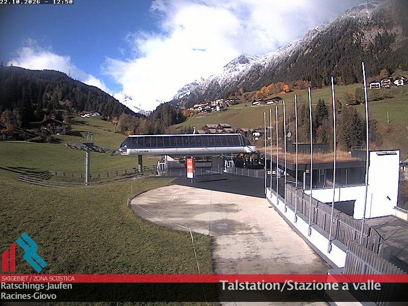 Archiv Foto Webcam Skigebiet Ratschings Jaufen: Talstation