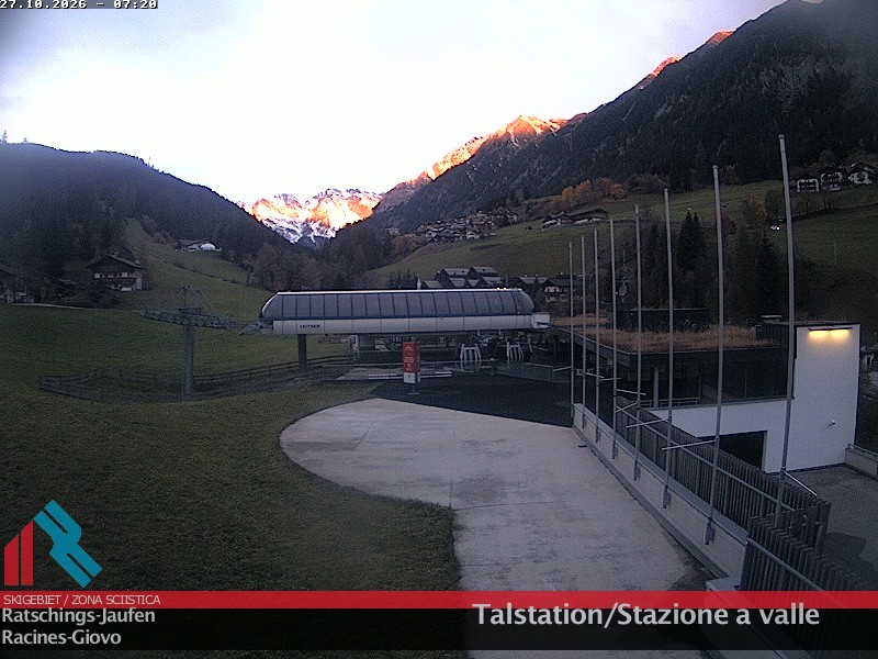Archiv Foto Webcam Skigebiet Ratschings Jaufen: Talstation
