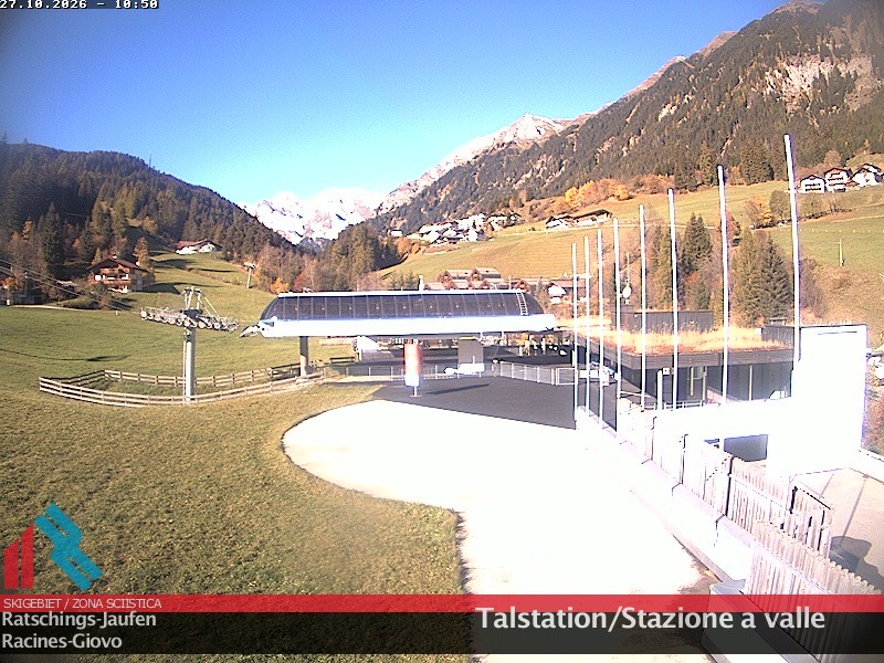 Archiv Foto Webcam Skigebiet Ratschings Jaufen: Talstation