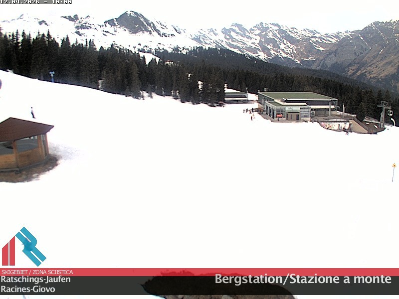 Archived image Webcam Trentino: Top Station Ratschings-Jaufen