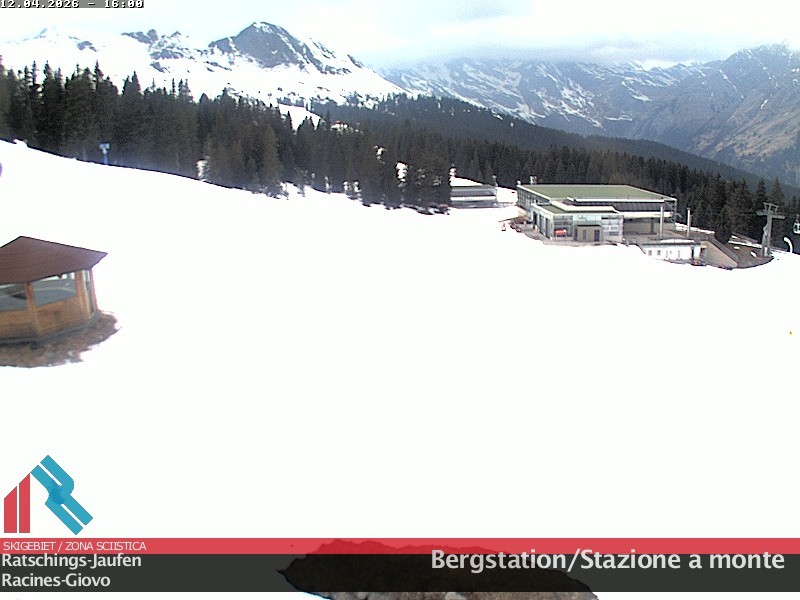 Archived image Webcam Trentino: Top Station Ratschings-Jaufen
