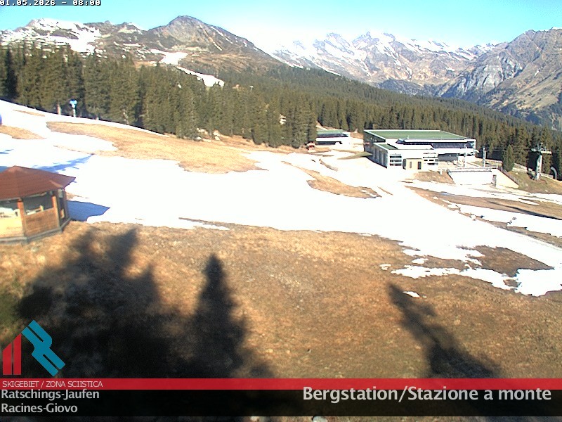Archived image Webcam Trentino: Top Station Ratschings-Jaufen