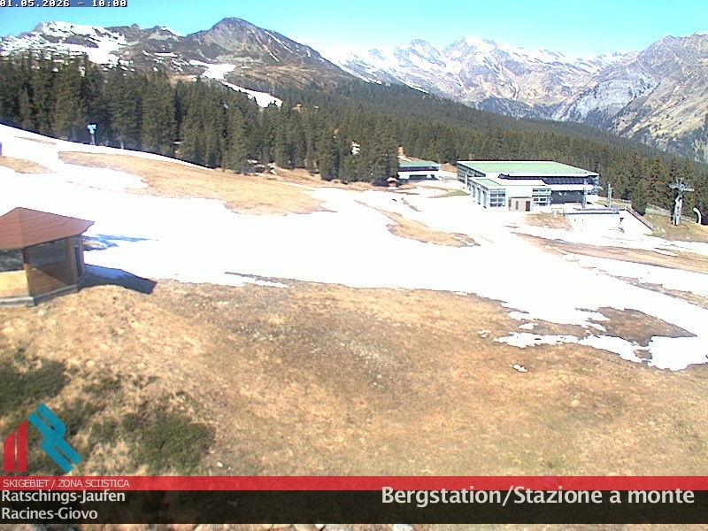 Archived image Webcam Trentino: Top Station Ratschings-Jaufen