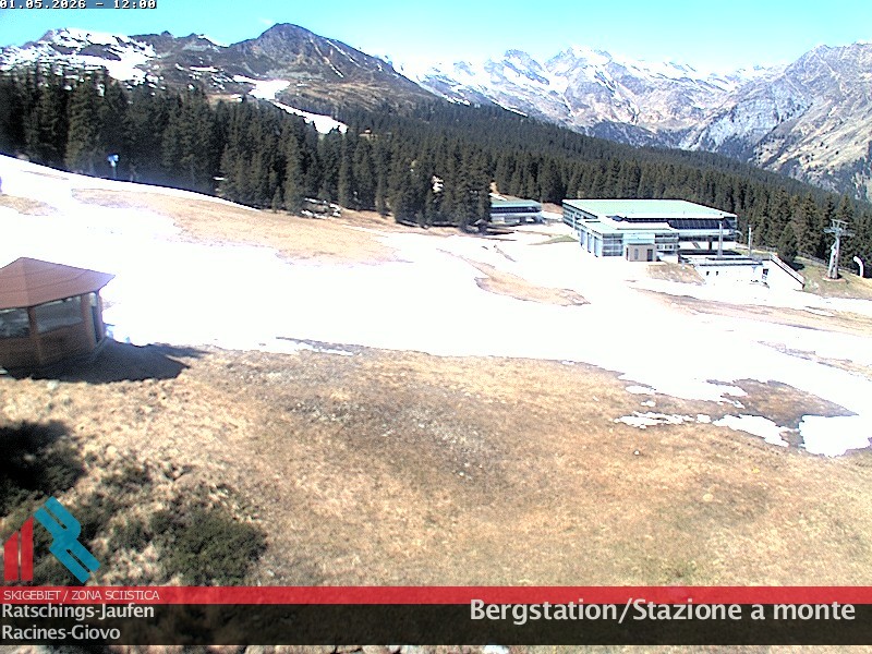 Archived image Webcam Trentino: Top Station Ratschings-Jaufen