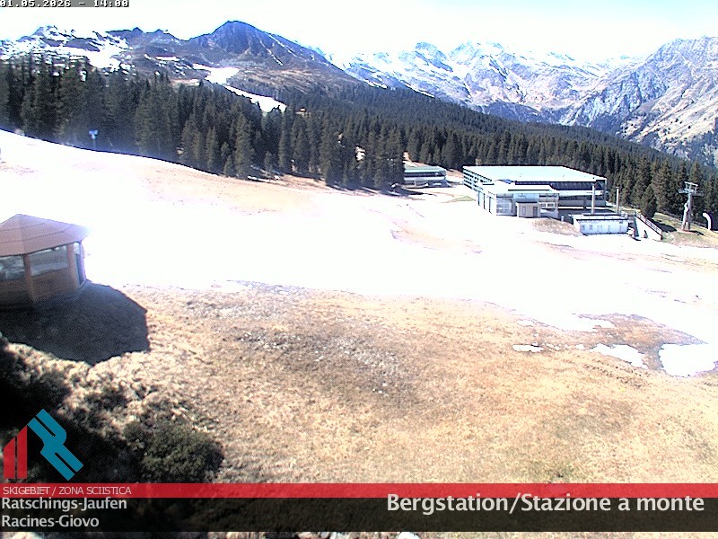 Archived image Webcam Trentino: Top Station Ratschings-Jaufen